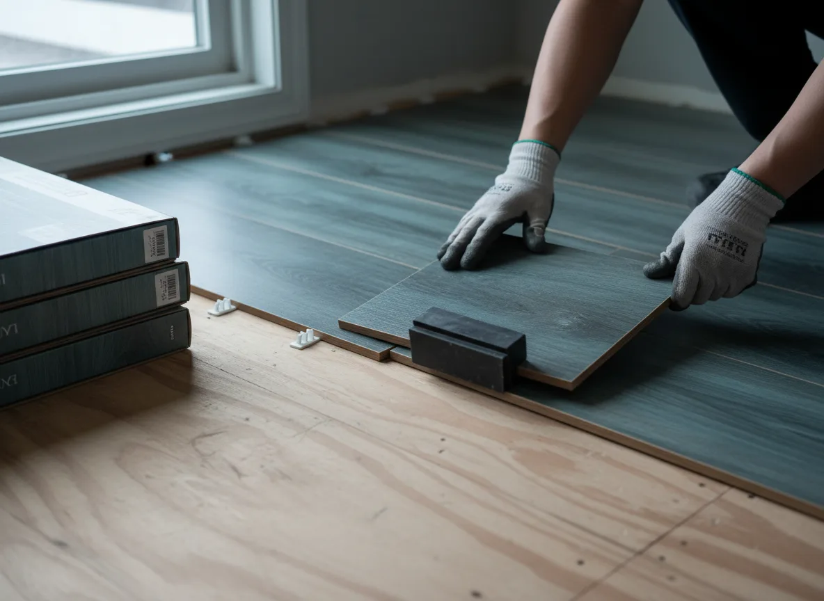 Luxury Vinyl Plank Installation company in Hines, MN
